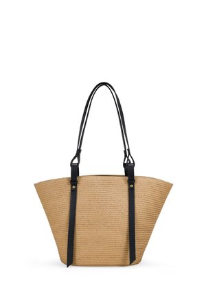 TOSTADO CON CREMALLERA - Bolso de mano - tostado