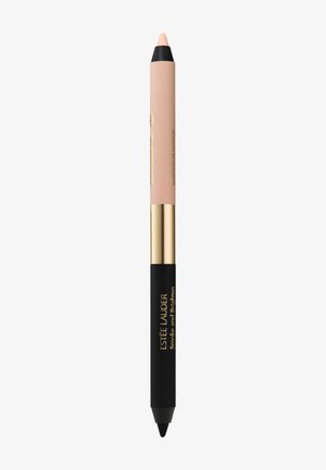 SMOKE AND BRIGHTEN KAJAL EYELINER DUO - Eyebrow pencil - noir  cream