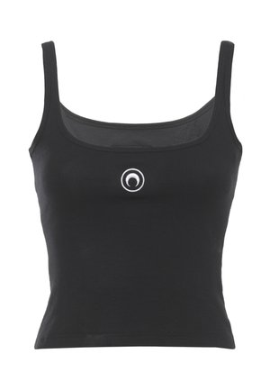 TOP CON LOGO - Top - nero