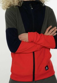 Protest Sweater met rits - red