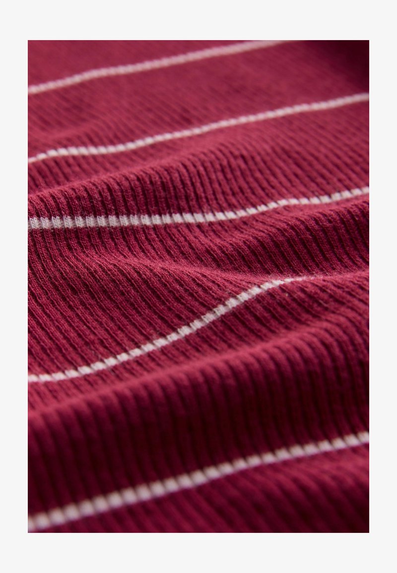 Next REGULAR FIT - LONG SLEEVE - Långärmad tröja - red ecru stripe/röd ...