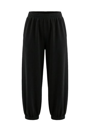 Studio Untold, BALLONHOSE, WIDE BALLOON LEGS - Træningsbukser - black
