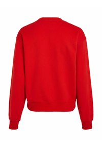 Tommy Hilfiger FLAG ON CHEST  - Felpa - rot