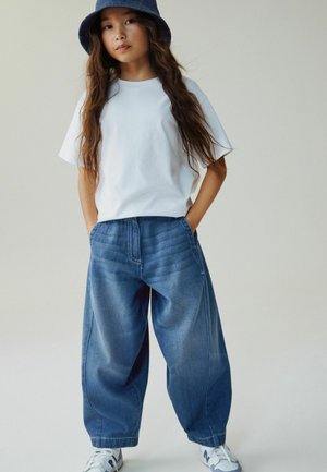 Relaxed fit jeans - dark blue