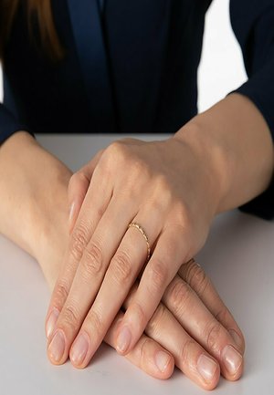 CHRIST Ring - gelbgoldfarben