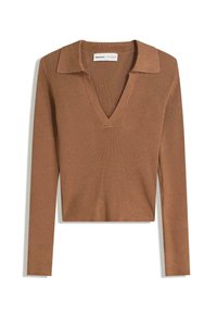 COLLAR - SWEATER  - Maglione - dark brown