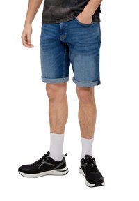 QS Short en jean - blau