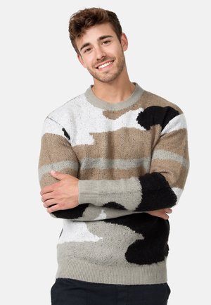 INAXTON - Strickpullover - grey mix