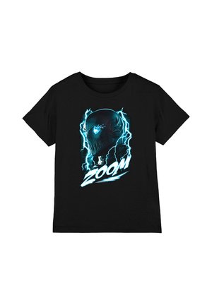 Cotton Soul, FLASH ZOOM UNISEX - Print T-shirt - black