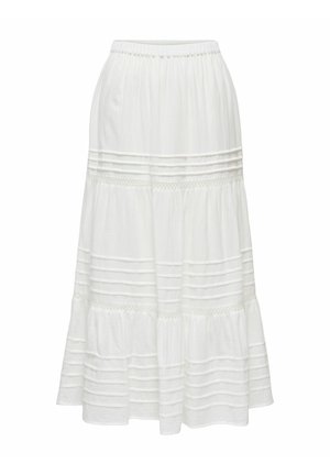 JDY, JDYVIGGA SKIRT  - Falda larga - cloud dancer