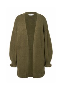Chaqueta de punto - dark olive