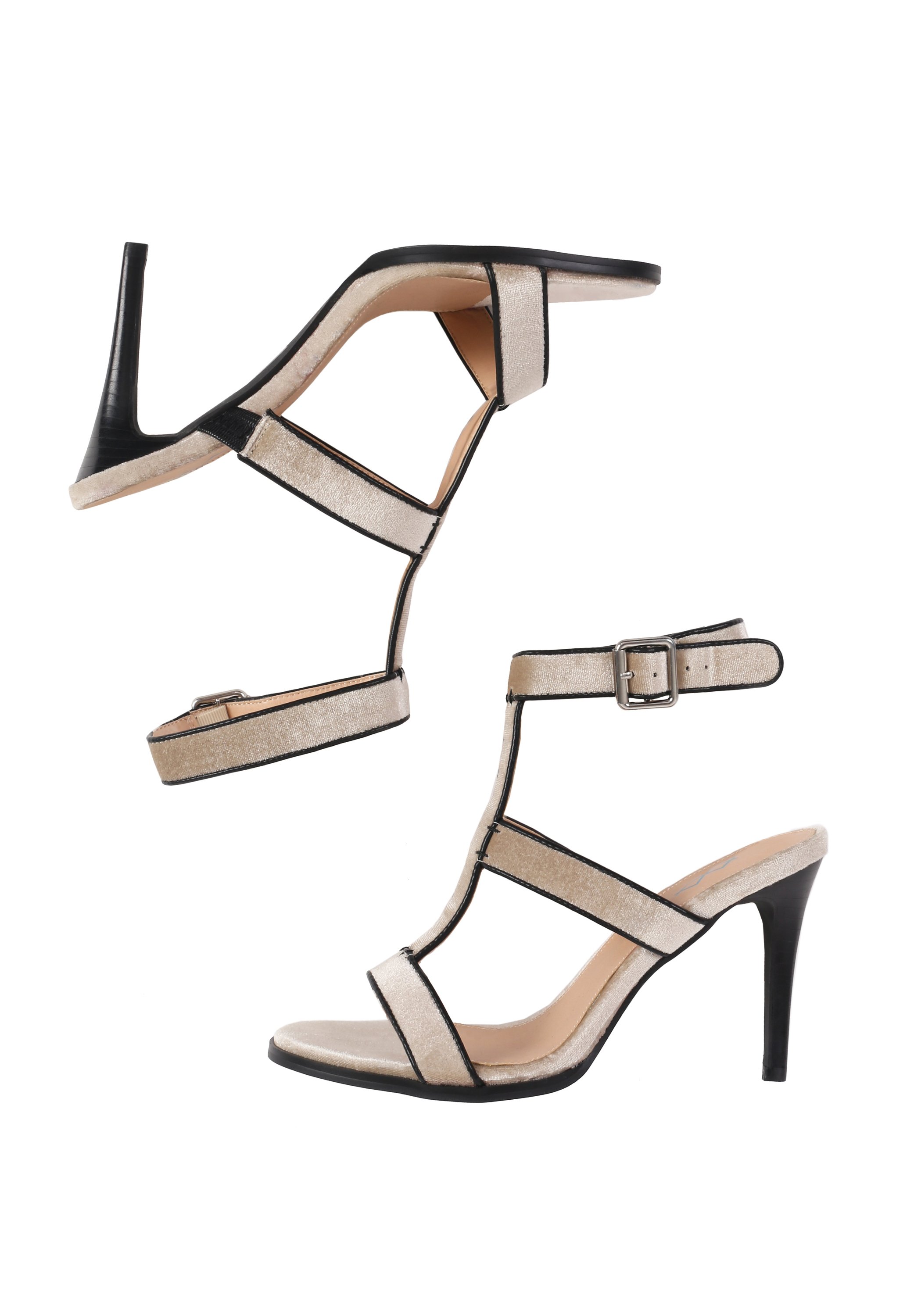 MIM Shoes IBIZA - Sandalias de tacón - nude/beige - Zalando.es