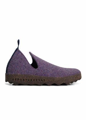 CITY TWEED - Slipper - purple