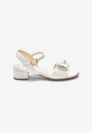 OCCASION GLITTER HEEL MARY JANE - Bailarinas con hebilla - white