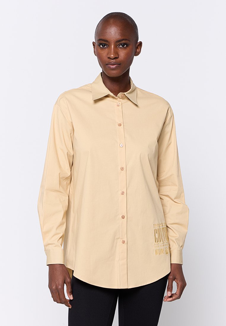 Versace Jeans Couture Overhemdblouse zandkleur