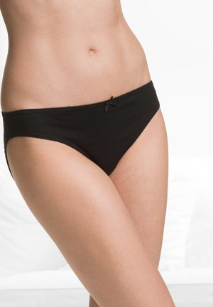 bonprix 8 PACK - Slip - black