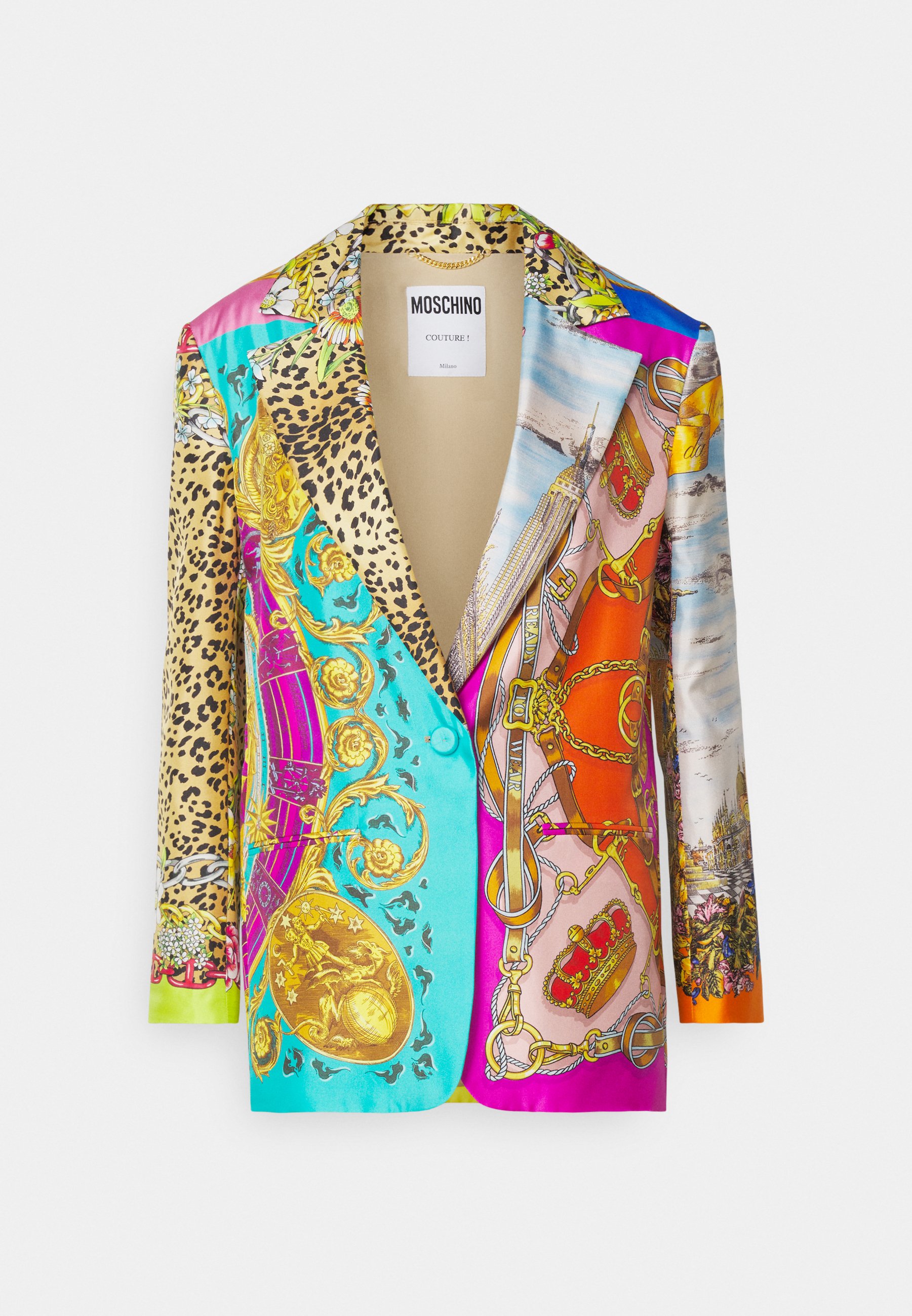 ジャケット Moschino Fuchsia Stretch Gabardine Blazer MOSCHINO JACKET - Blazer - multi-coloured - Zalando.co.uk