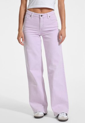 WIDE - Relaxed fit jeans - violett