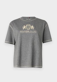 NEAT VARSITY - Basic T-shirt - mid grey