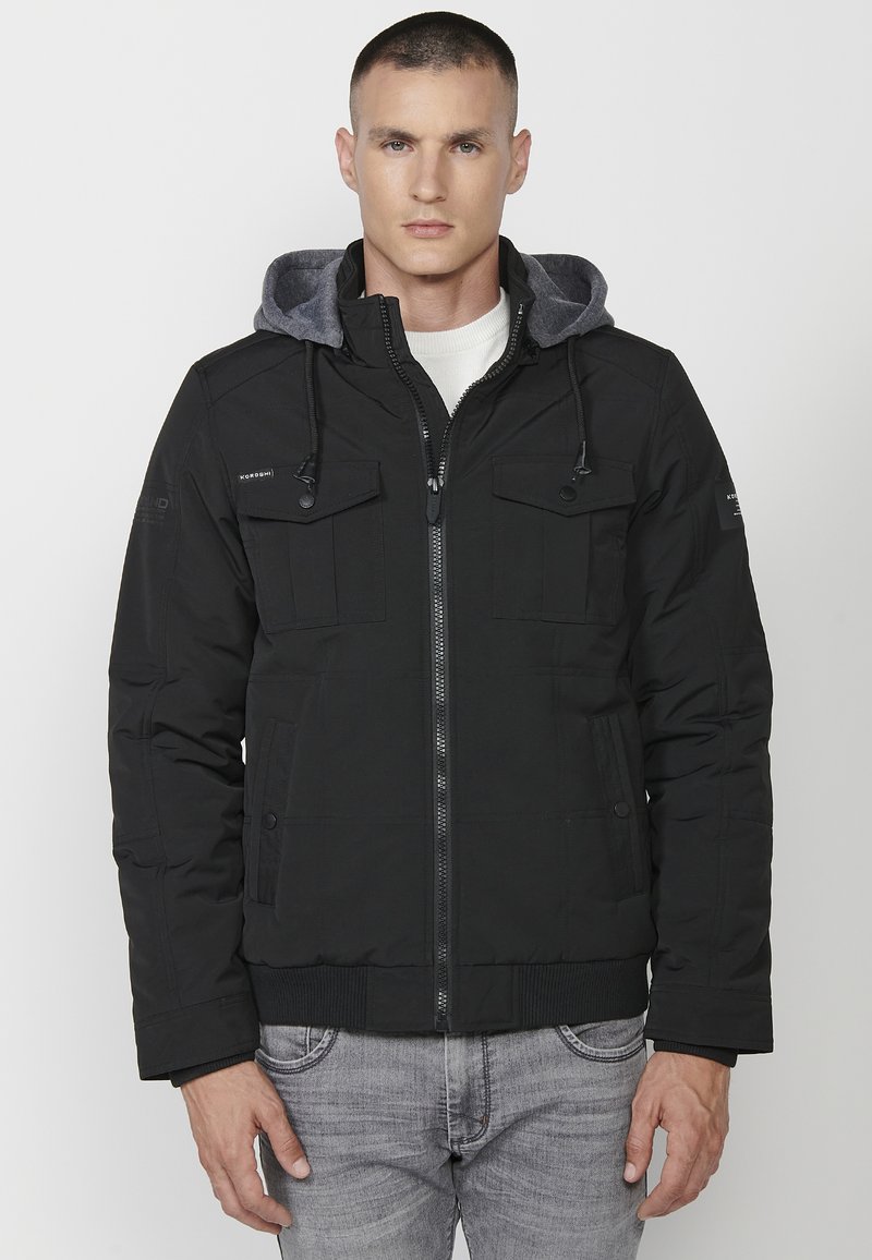 Koroshi Giacca da mezza stagione - black