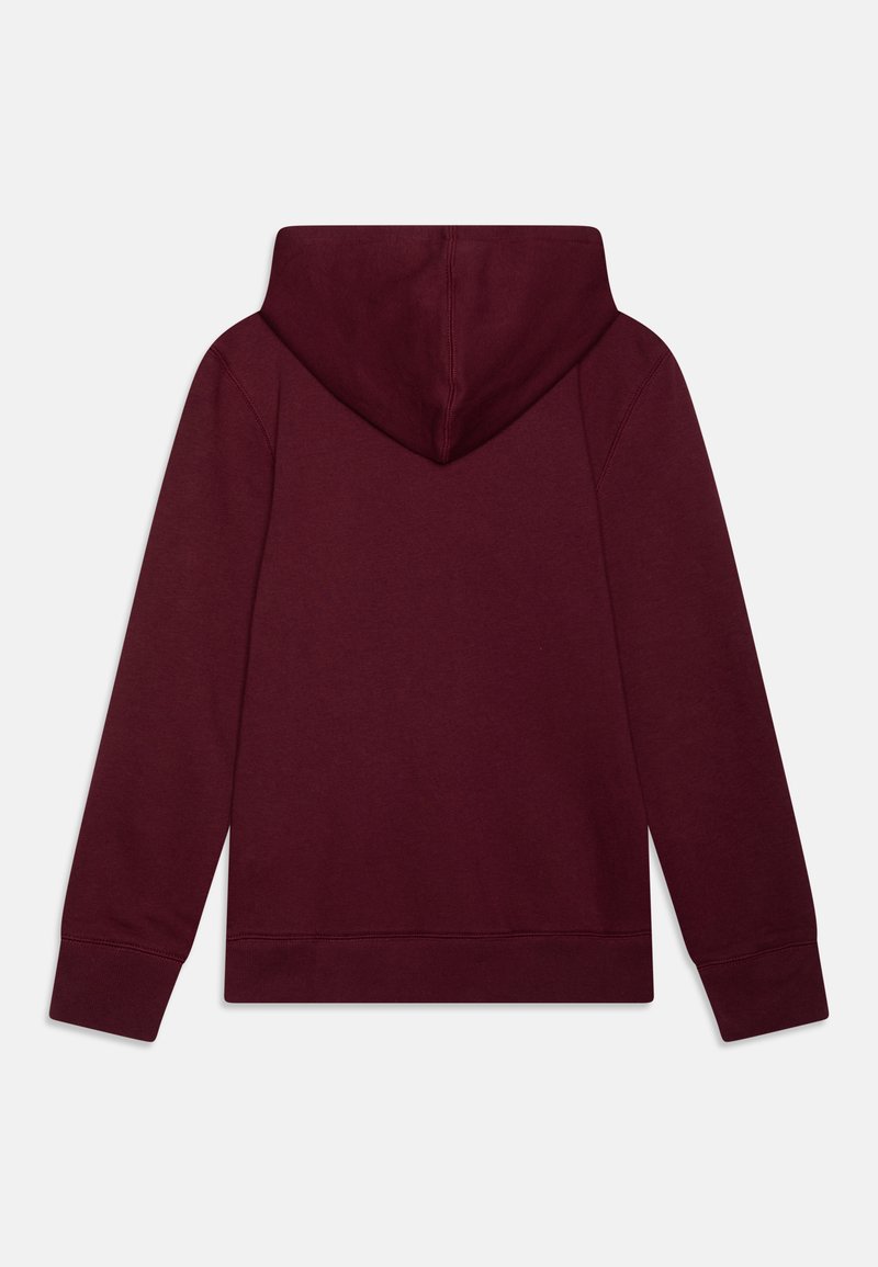 GAP FALL FASH LOGO BOYS - Zip-up sweatshirt - deep garnet red/bordeaux -  Zalando.co.uk