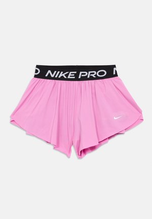 Sports shorts - magenta/black/white