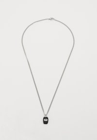 POSEIDON - Necklace - silver-coloured/black