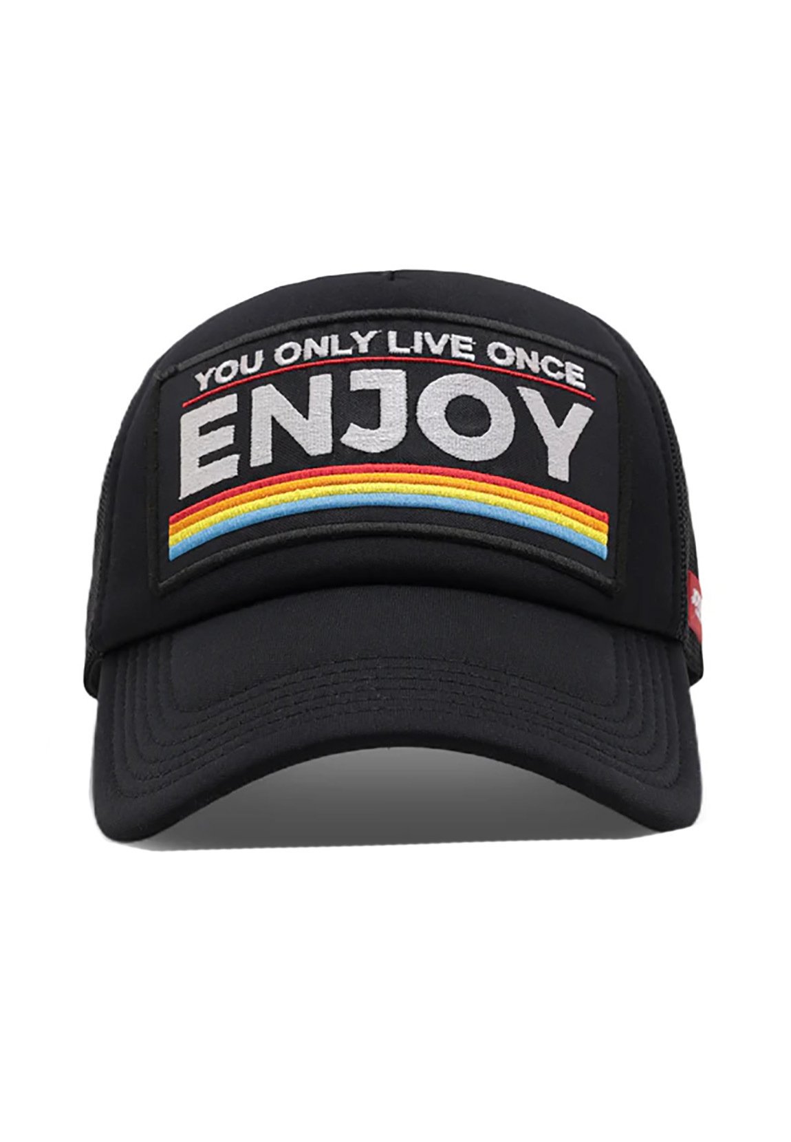 ennoy cap black（Satisfy Running Cap Embroidered Black Cap