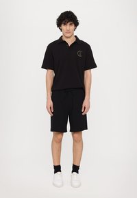 Just Cavalli EMBROIDERY - Polo krekls - black