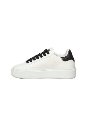 Baskets basses - bianco nero