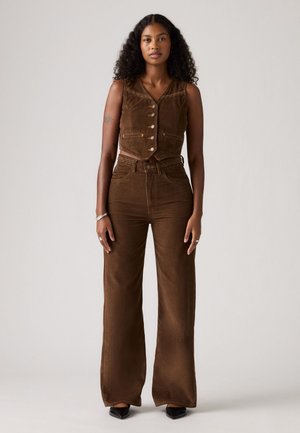 Levi's® RIBCAGE BRAIDED - Wide Leg - carafe