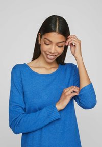 VILA VIRIL DRESS - Strikkjoler - lapis blue