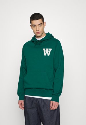 Wood Wood IAN HOODIE - Hoodie - emerald green