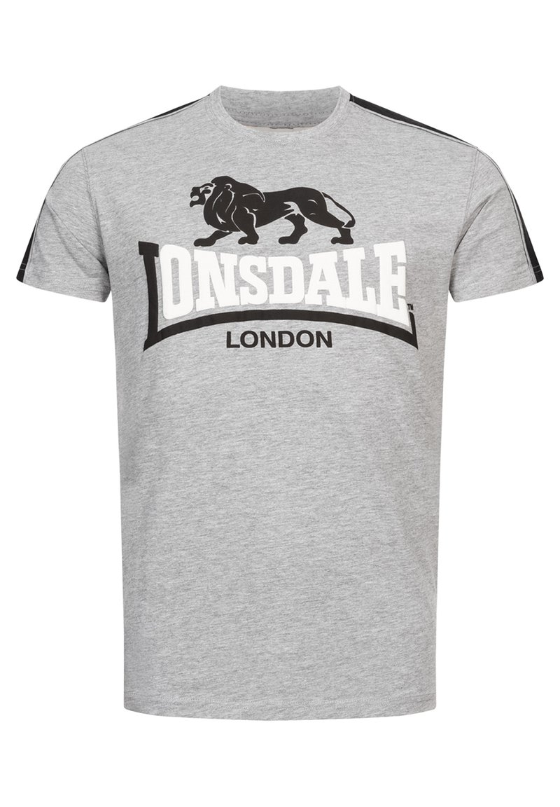 Lonsdale T-shirt print zwart