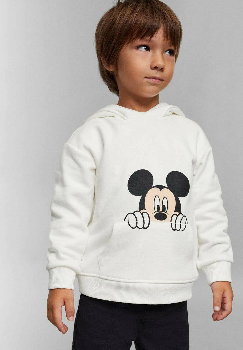 Mango Kids Sweat à capuche - blanc 