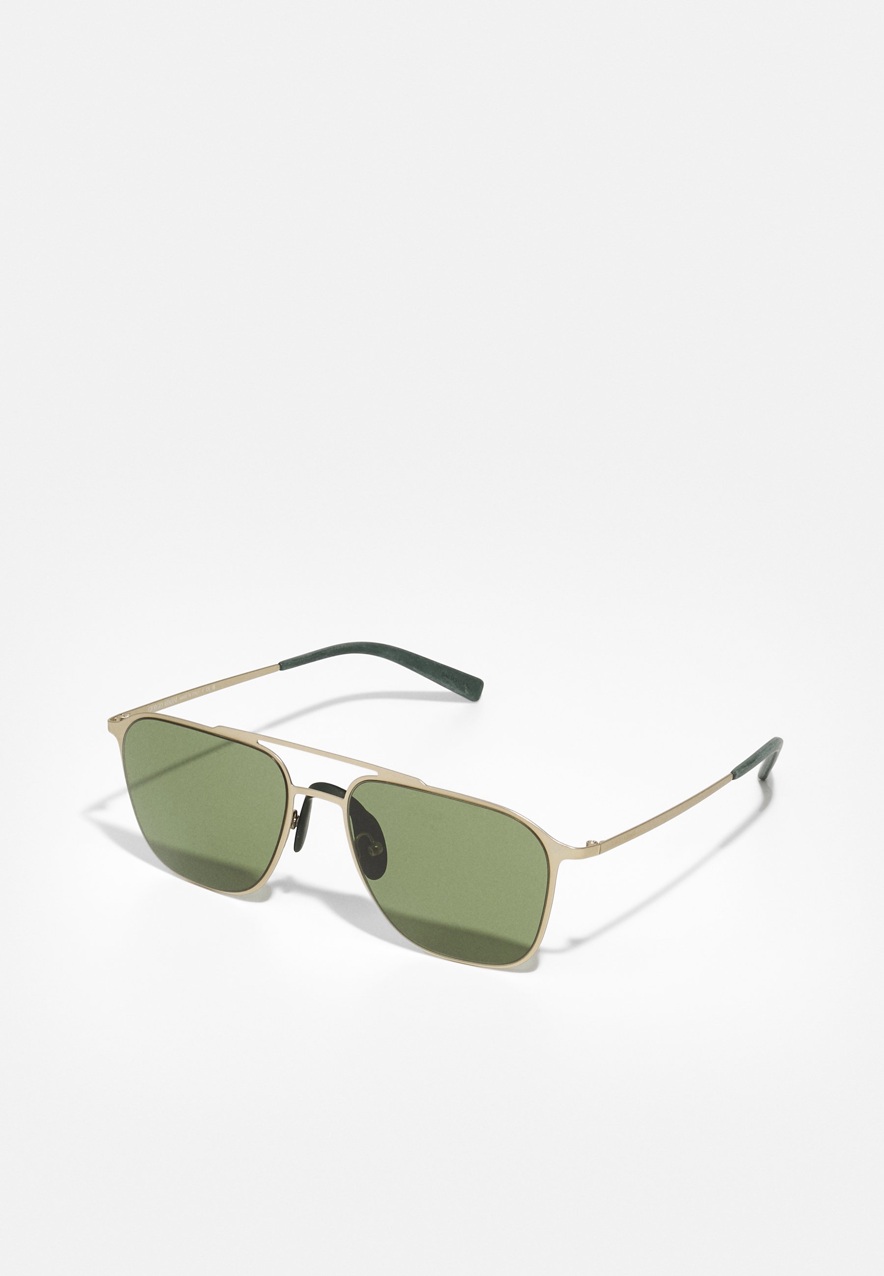 Giorgio Armani Sunglasses - matte pale gold-coloured/green 