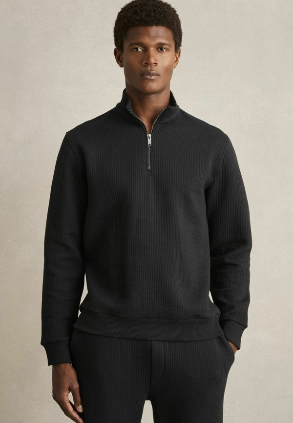 REGULAR FIT - ASHBY HALF FUNNEL-NECK - Strickpullover