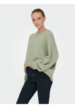 JDYSONJA O-NECK - Pullover - seagrass