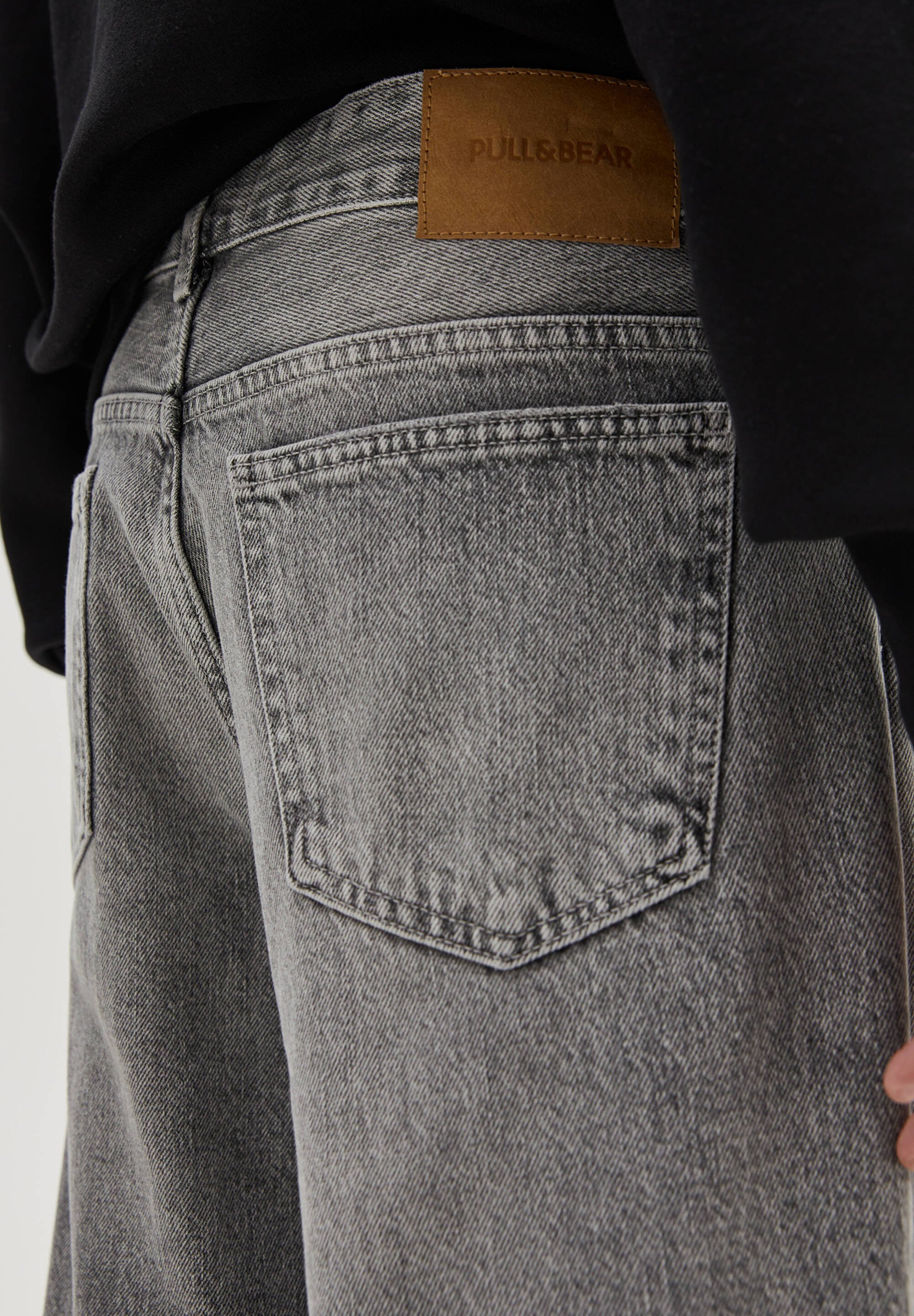 PULL\u0026BEAR VINTAGE - Jeans a sigaretta - dark grey/grigio scuro - Zalando