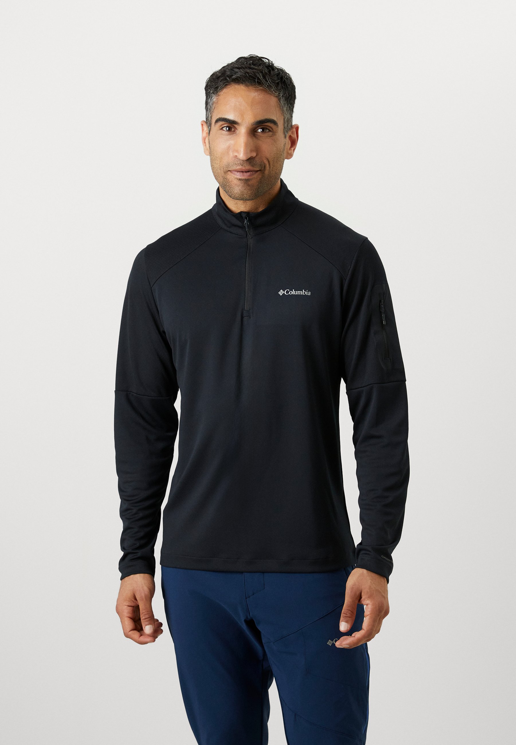 Columbia COLUMBIA TECH™ 1/4 ZIP Maglietta a manica lunga black