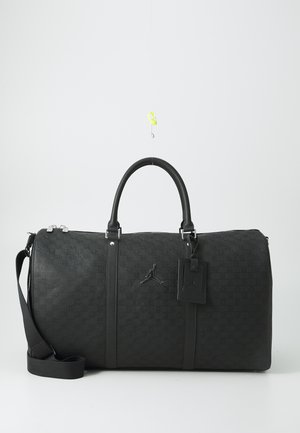 JAM MONOGRAM DUFFLE BAG - Geantă de voiaj mică - off noir