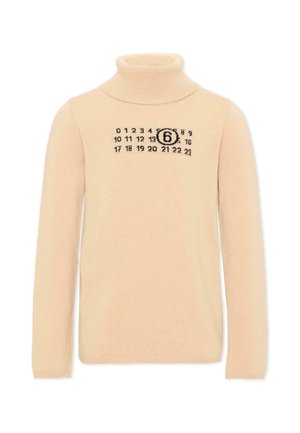 MM6 Maison Margiela, MAGLIONE UNISEX - Jersey de punto - beige