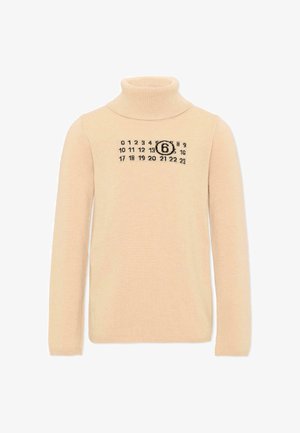 MM6 Maison Margiela, MAGLIONE UNISEX - Jersey de punto - beige