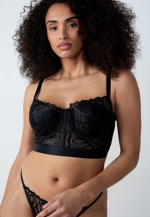 SUSPENSE - Reggiseno con ferretto - black