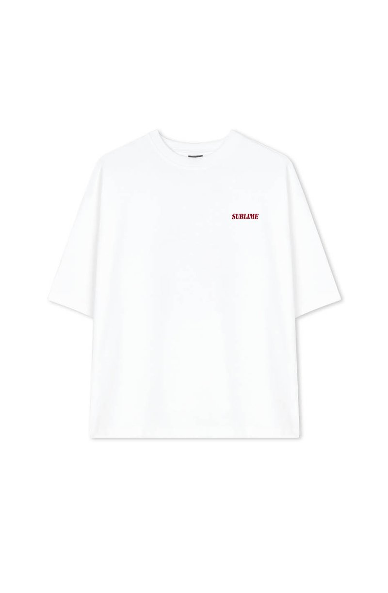 Kaotiko T-shirt print crème