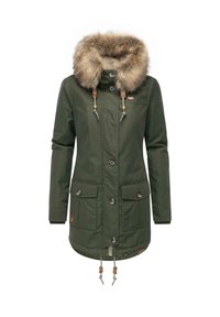 JANE - Winter coat - dark olive