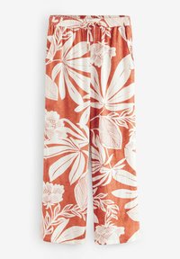 Next SET REGULAR FIT - BLEND BUTTON THROUGH - Pyjama - rust brown leaf
