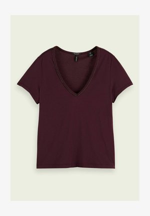 T-shirt basic - wine