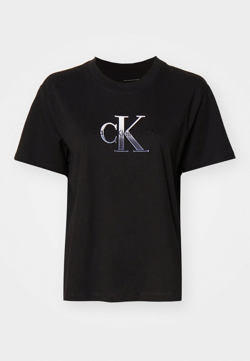 Calvin Klein Jeans T-shirt print zwart
