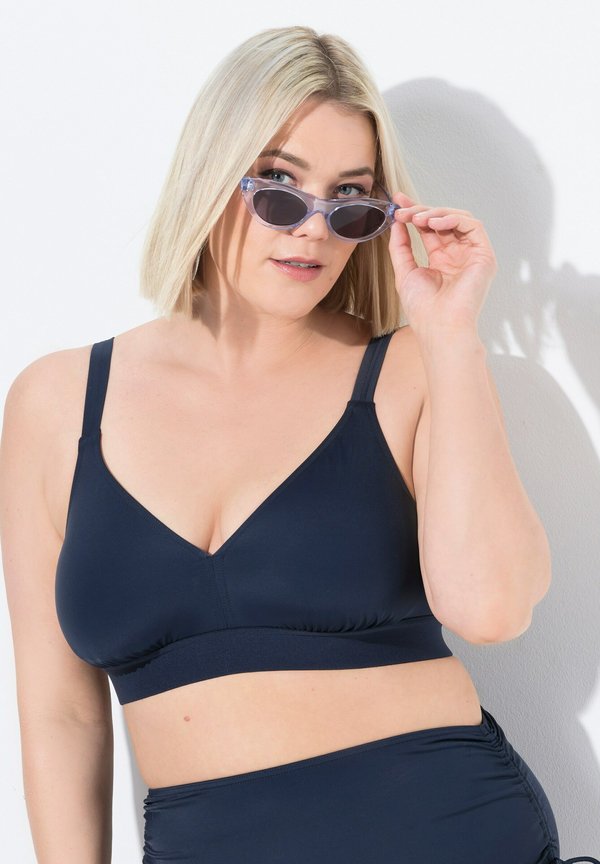 CUPLESS - Bikini-Top - marine